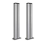 COPPIA DI COLONNINE COLONNA COLONNINA FOTOCELLULE FAAC XP 15B 15W