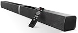 HoYLluDLL Bluetooth Soundbar per TV, 32 Inch Staccabile 2 in 1 Sound Bar per Televisore con Audio Potente, Altoparlanti per TV per Home Theater Audio, 2.0 canali con OPT/ARC/AUX, 1pcs