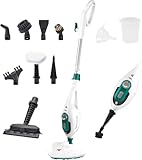 Di4 Steamclean Multi10 Max Scopa a Vapore Multifunzione 10 in 1, 1500 W, Elimina il 99,9% di Virus e Batteri, Pulizia senza Prodotti Chimici o Abrasivi
