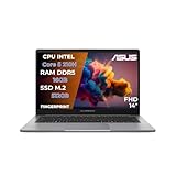 Asus Expertbook P1 Pc Portatile, Notebook Intel Core 5 210H, 16GB RAM DDR5, 512GB SSD, Display 14' FHD Antiriflesso, USB-C Gen2, Gigabit LAN, Wi-Fi 6, Bluetooth 5.4, Fingerprint, 24 Mesi Garanzia, W11