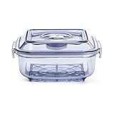 Magic Vac, Contenitore Sottovuoto per Alimenti Executive con Coperchio, per Conservazione e Marinatura, Capacità 2,5L, BPA-Free, Made in Italy, da Utilizzare con Macchine Sottovuoto Magic Vac