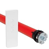 superrollo Motore Radio per tapparelle RM10MSB (SW40, 10 NM), con Telecomando, Motore Tubolare con Controllo Radio, Superficie per tapparelle Fino a 3,5 m² (tapparelle Max. 20 kg), Set Completo per
