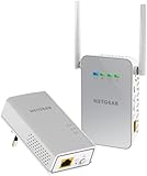 Netgear Plw1000-100Pes Adattatori Powerline Av1000, Wireless Ac Dual Band, 2 Porte Gigabit Totali, 2 Pezzi, Bianco, Ethernet