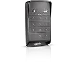 Somfy 1870929 - Tastiera con codice radio io a 2 tasti | Per aprire un motore io da garage o cancello con codice