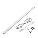 BRILONER - Luce Sottopensile per Cucina, 87,3 cm, 10W, 1100Lm, 4000K, Lampada Sottopensile, Barra LED, Illuminazione LED Armadi, per Pensili e Mobili Cucina, Connessione modulare, 87,3x2,2x3 cm