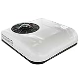 ELOMAS Condizionatore D'Aria 12V/24V DC All-In-One per RV, Caravan, Truck, Trattore 850W, White