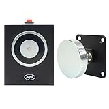Elettromagnete per la porta aperta PNI EM50KG, Fail Safe, montaggio a parete, forza di apertura 50 kg, 12/24 V, nero