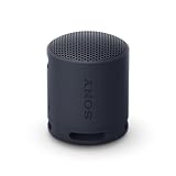 Sony SRS-XB100 - Speaker Wireless Bluetooth, Portatile, Leggero, Compatto, da Esterno, da Viaggio, IP67 Resistente Acqua e Polvere, Cinturino Versatile, Chiamate in Vivavoce - Nero