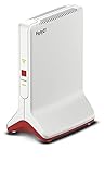 Ripetitore AVM FRITZ! 6000, ripetitore WiFi 6 con tre unità radio: 5 GHz (2 x fino a 2.400 Mbit/s), 2,4 GHz (fino a 1.200 Mbit/s), 2.5 Gigabit LAN, versione in lingua tedesca