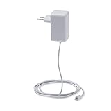 Alimentatore di corrente da 15 W per Amazon Echo, colore bianco, per Echo Dot (3ª/4ª generazione), Echo Dot (3ª/4ª generazione) con orologio, Echo Show 5, Echo Spot e Fire TV Cube