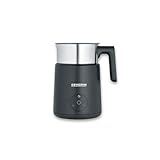 Severin Design Induktions-Milchaufschäumer, 400ml, Preparatore di schiuma calda e fredda, lavabile in lavastoviglie, pulizia semplice, Funzione cioccolato, 500W, nero opaco, Spuma Lite, SM 3579