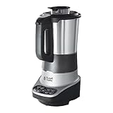 Russell Hobbs Preparatore di Zuppe, Vellutate, Sughi, 8 Programmi, aggiungi ingredienti mentre cuoci rispettando i diversi tempi di cottura, 400 Watt, 1.75 L, Acciaio Inox, 21480-56