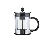 Bodum KENYA Caffettiera a pistone, 4 tazze, 0.5 l, acciaio inox