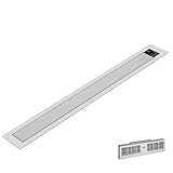 Cuffia da cucina Klarstein 90cm, cuffia di aspirazione downdraft, flusso d'aria 708m³/h, 3 velocità, comandi a sfioramento, modalità booster, cuffia di aspirazione retrattile 90cm