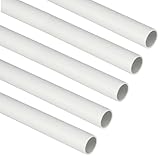 10 metri tubo rigido, 5 barre da 2mt, liscio, diametro esterno ⌀16 mm, tecnopolimero ad alta resistenza, classificazione leggera 2221, grigio, canalina esterna impianto elettrico, cavi elettrici
