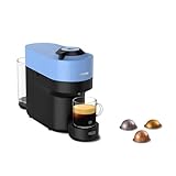 De'Longhi Nespresso Vertuo Pop ENV90.A Macchina del Caffè compatibile con le NUOVE CAPSULE NESPRESSO con Tecnologia Centrifusion, 4 Formati in Tazza, Incluso Set di 12 Capsule, 1260W, Pacific Blue