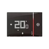 Legrand Termostato collegato Smarther with Netatmo per montaggio a incasso 2 moduli - Nero