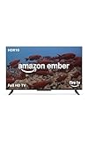 Amazon Ember Serie 2 da 40' con Fire TV (ultimo modello), smart TV HD con Telecomando vocale Alexa | Enhanced Edition, streaming veloce, Dolby Audio, modalità ambiente, TV in diretta gratuita