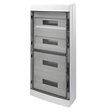 Gewiss Centralino stagno con pareti lisce predisposto per alloggiamento morsettiere IP65 GW40109 (72 Moduli)