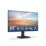 Philips 24E1N1100A Monitor 23.8 pollici FHD, 120Hz, IPS, 4ms GtG, Speakers, (1920x1080 HDMI 1x 1.4) nero