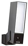 Netatmo NOC-PRO - Telecamera da esterno intelligente e connessa proiettore LED incluso e avviso su smartphone, 1080p, alluminio/nero
