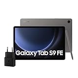 Samsung Galaxy Tab S9 FE, Caricatore incluso, Display 10.9' TFT LCD PLS, Wi-Fi, RAM 6GB, 128GB, 8.000 mAh, Exynos 1380, Android 13, IP68, Gray, [Versione italiana] 2023