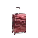 RONCATO STELLAR trolley rigido medio 64 cm, espandibile con zip, con sistema di chiusura TSA - Rosso Scuro