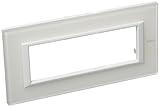 Bticino Axolute ha4806vbb – ax-placa 6 m vetro blan