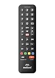 Meliconi Easytel TV+ Telecomando Universale per TV e Smart TV, Accesso Rapido a HOME e Netflix, Modalità Bambino, Facile Programmazione, Assistenza Italiana