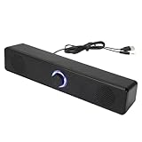 Altoparlanti – Home Theater Soundbar, Soundbar Speaker Bar | Computer wireless con bassi profondi, sistema audio stereo per TV, desktop, laptop, proiettore, giochi