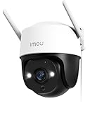 Imou 2K Telecamera Wi-Fi Esterno Visione Notturna a Colori, 3MP Telecamera WiFi da Esterno 360°, Tracciamento Intelligente, Rilevamento Umano/Veicolo，Allarmi Vocali Personalizzabili, IP66, 2,4Ghz