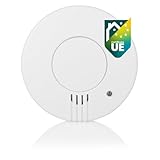 Smartwares Rivelatore di fumo - Sensore fotoelettrico - Aspettativa di vita: 10 anni - Batteria sostituibile per 5 anni - FSM-11516