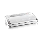 Magic Vac, Dinamika, Macchina Sottovuoto Alimenti Multifunzione Professionale, per Sacchetti Sottovuoto, Contenitori e Marinatura, con Kit Sottovuoto Alimenti, Brevettata, Silver White