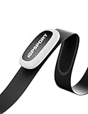 iGPSPORT HR50 Frequenza Cardiaca Cardiofrequenzimetro, Bluetooth ANT+, Durata della Batteria di 1 Anno, Sensore HRM Impermeabile IPX7, per Ciclismo, Corsa, Yoga
