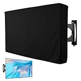 GBKDQQ Outdoor TV cover per TV da 40 a 42 pollici, custodia protettiva per schermo 210D Oxford PVC rivestimento Heavy Duty, universale impermeabile per TV all'aperto