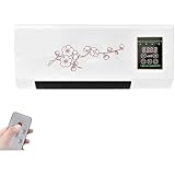 Climatizzatore split portatile, montaggio a parete, freddo e caldo, 2 in 1, super silenzioso con telecomando, ideale per casa, ufficio, camera da letto