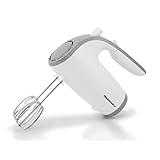 Elite Gourmet, Mixer elettrico EHM-003X da cucina a 5 velocità, ultra potente, bianco