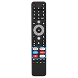 Telecomando di ricambio per TV SABA Changhong ChiQ, telecomando universale per tutte le Smart TV SABA Changhong ChiQ LED LCD 4K, con 6 pulsanti di scelta rapida, nessuna configurazione richiesta