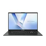 ASUS Vivobook Go 15 E1504FA, Notebook con display 15.6' IPS, Anti-glare, 60Hz, processore AMD Athlon™ Silver,RAM 4GB, 128GB SSD, WIN11 Home S, Nero