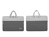 SOENS Borsa a tracolla for laptop adatta for Apple MacBook Air Pro 13 14 15 Borsa a tracolla for notebook da 16 pollici(Gray,13inch)