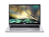 Acer Aspire 3 A317-54-73VM, Computer portatile 17,3' Full HD IPS, PC portatile (Intel Core i7-1255U, RAM 16 GB, SSD 512 GB, Intel Iris Xe Graphics, Windows 11), Laptop Grigio, Tastiera AZERTY