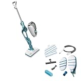 BLACK+DECKER Scopa a vapore 9 in 1 con pulitore portatile e guanto SteaMitt, 1.3kW, FSMH1351SM-QS