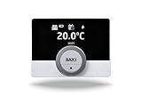 Cronotermostato a Parete Baxi Mago WIRELESS con Modulo Wi-Fi e Kit Adattatore Caldaia