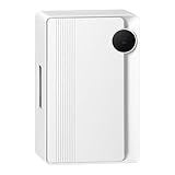 Miratic Campanello Casa Interno 80dB Cablato Bitonale Elettromeccanico per Installazione 230V per Appartamenti Case Uffici IP20 (bianco)