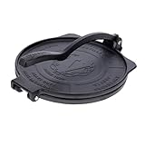 Victoria Pressa per Tortillas Messicane in Ghisa HD 25 cm Pataconera Colombiana Professionale, Roti Maker per Tacos, Arepas, Quesadillas, Empanadas, Patacones