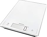 Soehnle Page Profi 300 Bilancia pesa alimenti digitale, Bilancia da cucina da 1 g a 20 kg compatta ed elegante, Bilancia cucina digitale – bianco