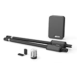 Avidsen Styrka 310 – Automazione telescopica per cancelli a battente fino a 5 m / 300 kg, kit 24 V con telecomandi, centralina di controllo e accessori