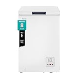 Hisense MCF95E Congelatore a Pozzo 95 L di capacità, Silenzioso 40 dB, Bianco, 54.6 x 47.9 x 85.4 cm