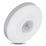 Maclean Energy MCE231 Sensore di Movimento PIR Sensore Crepuscolare 360°C Controllo Automatico d'Illuminazione Risparmio Energia