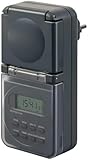 Brennenstuhl IP44 Temporizzatore digitale con timer digitale per esterni e sicurezza bambini Antracite, 1506706 (spina tedesca)
